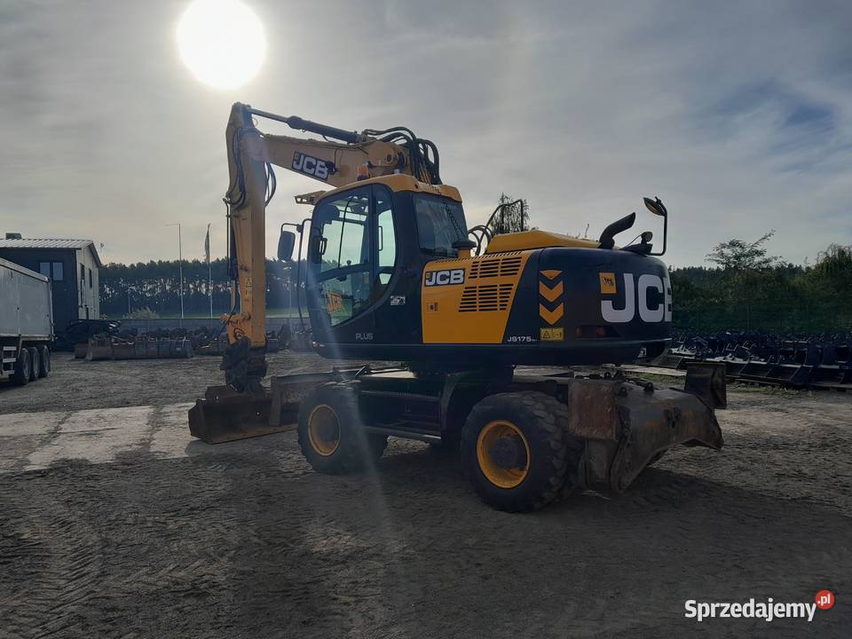 JCB JS175W 2018R KOPARKA KOŁOWA KOŁÓWKA CAT wielkopolskie Krotoszyn