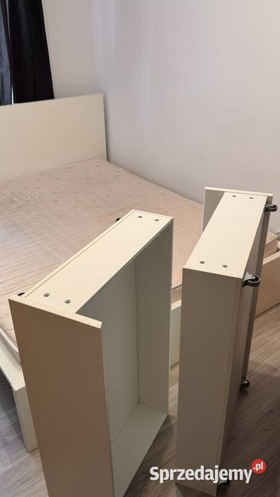 Łóżko z ramą IKEA materac 160200 Katowice sprzedam