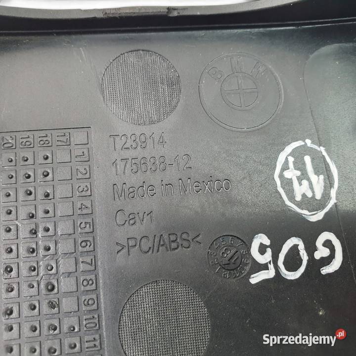OSŁONA KOLUMNY KIEROWNICZEJ BMW X5 G05 X6 G06 osobowe Chełm