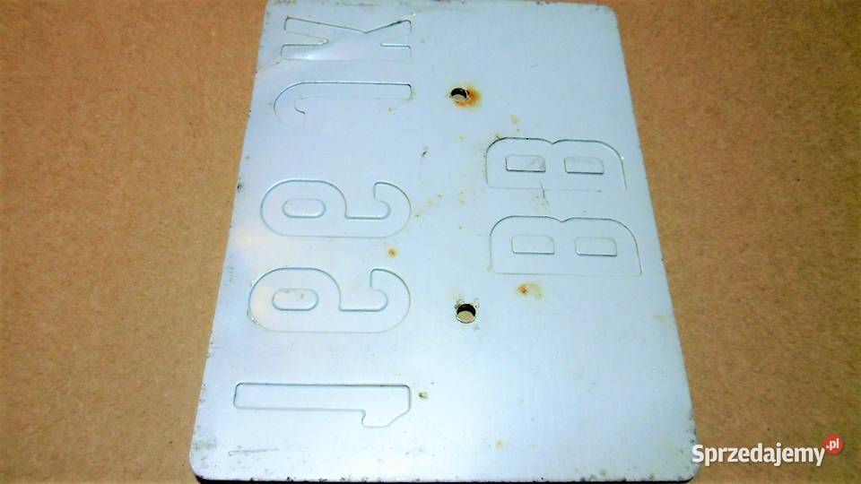 stara tablica rejestracyjna francja motocykl Namysłów