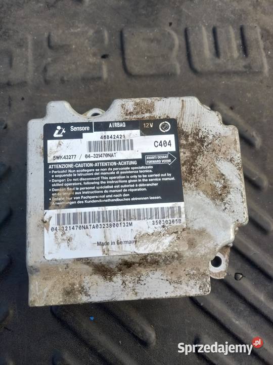 Moduł sensor airbag alfa Romeo 147 5WK43277 Szczecin