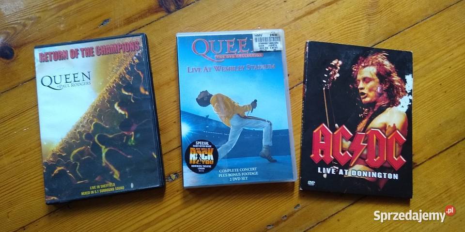 Koncert Queen i ACDC na DVD Bydgoszcz