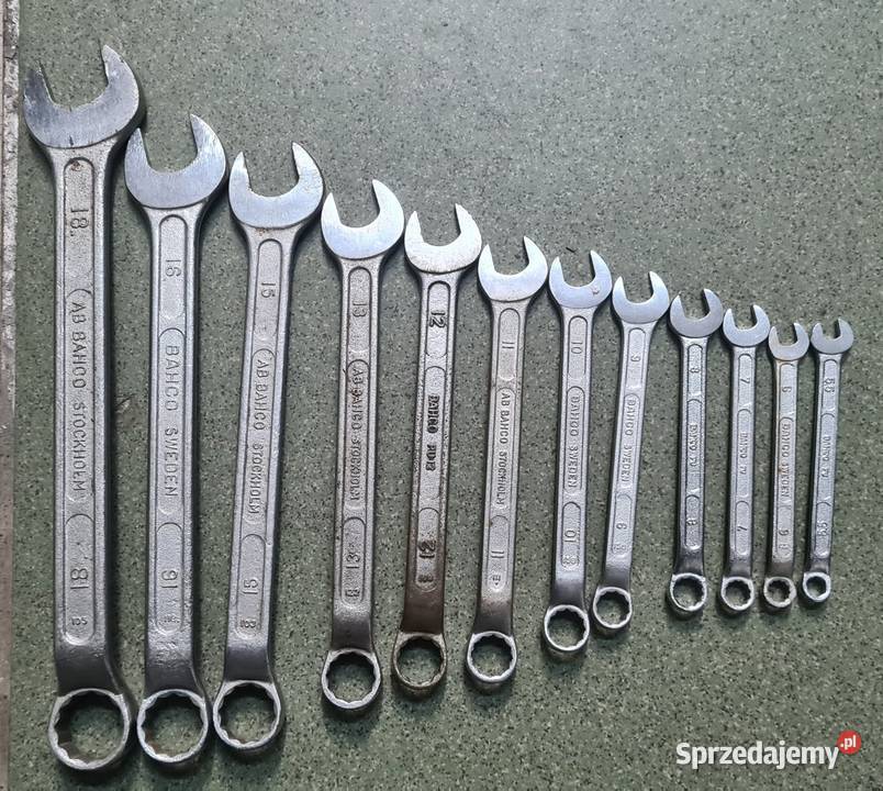 Bahco klucze plasko oczkowe mazowieckie