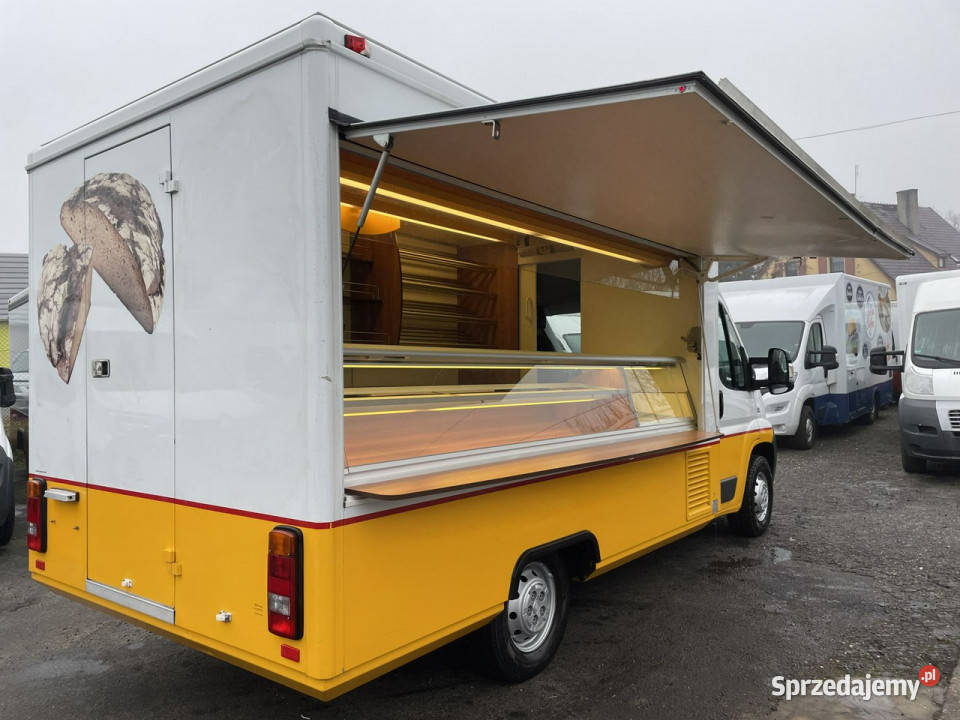 Fiat Ducato Autosklep piecz Gastronomiczny Food ASR (kontrola trakcji) Syców