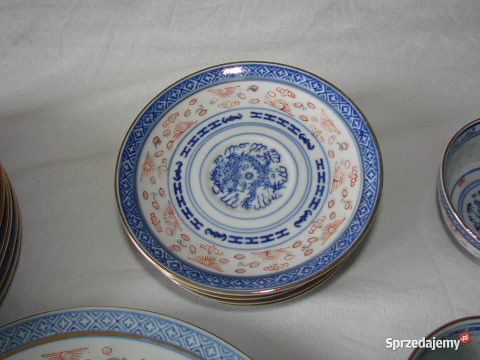 porcelana ryżowa zestaw Porcelana i szkło Porcelana i szkło pomorskie sprzedam