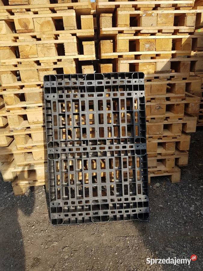 Palety plastikowe różne rozmiary Magazynowanie Ławnica