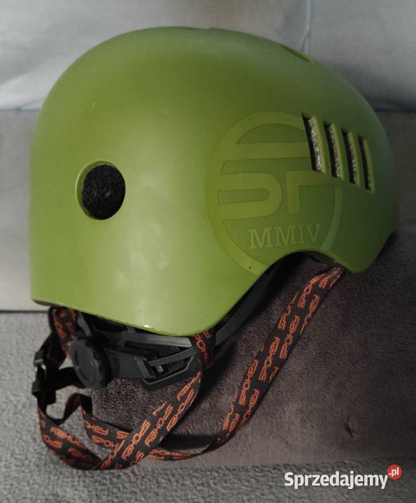 Kask ochronny Spokey Pumptrack zielony Kaski i odzież Szczecin sprzedam