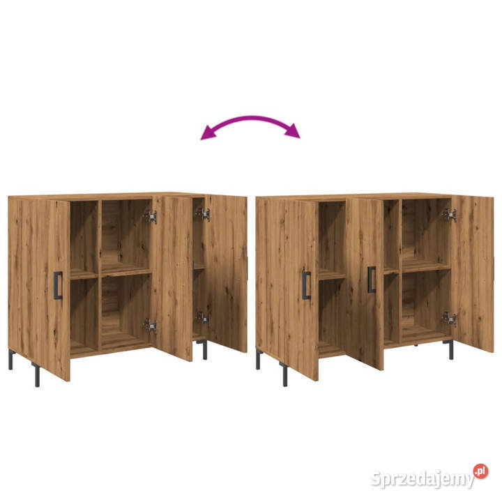 Szafka dąb artisian 90x34x80 materiał Warszawa