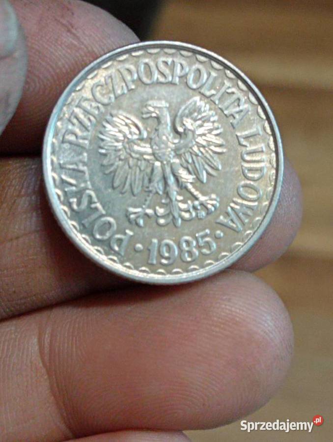 Sprzedam monete 1 zl 1985 r nierowny rant Chełm