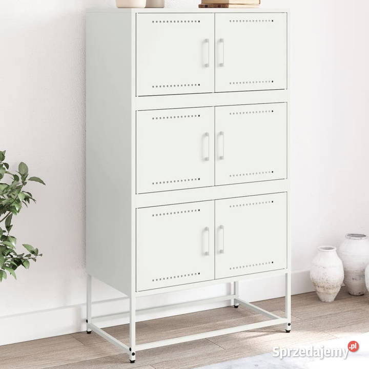 Szafka biała 685x385x1235 stal WM846493 mazowieckie Warszawa sprzedam