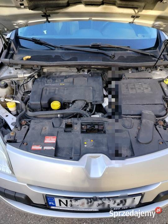 Renault Megane 3 14tce bgaz warmińsko-mazurskie Nidzica sprzedam