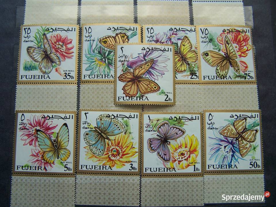 Umm Al Quiwain ZEA MNH motyle zn Filatelistyka śląskie Tychy sprzedam