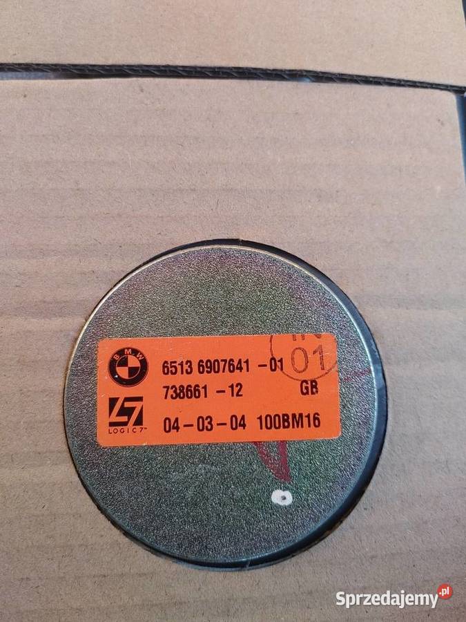 Głosniki Logic 7 bmw e60 Seria 5 podkarpackie Strzyżów
