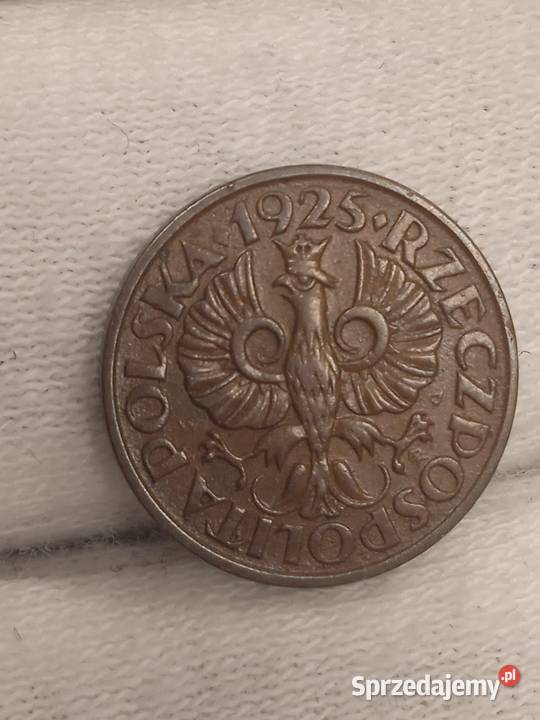 2 RP 1 grosz 1925 Numizmatyka Małkinia Górna