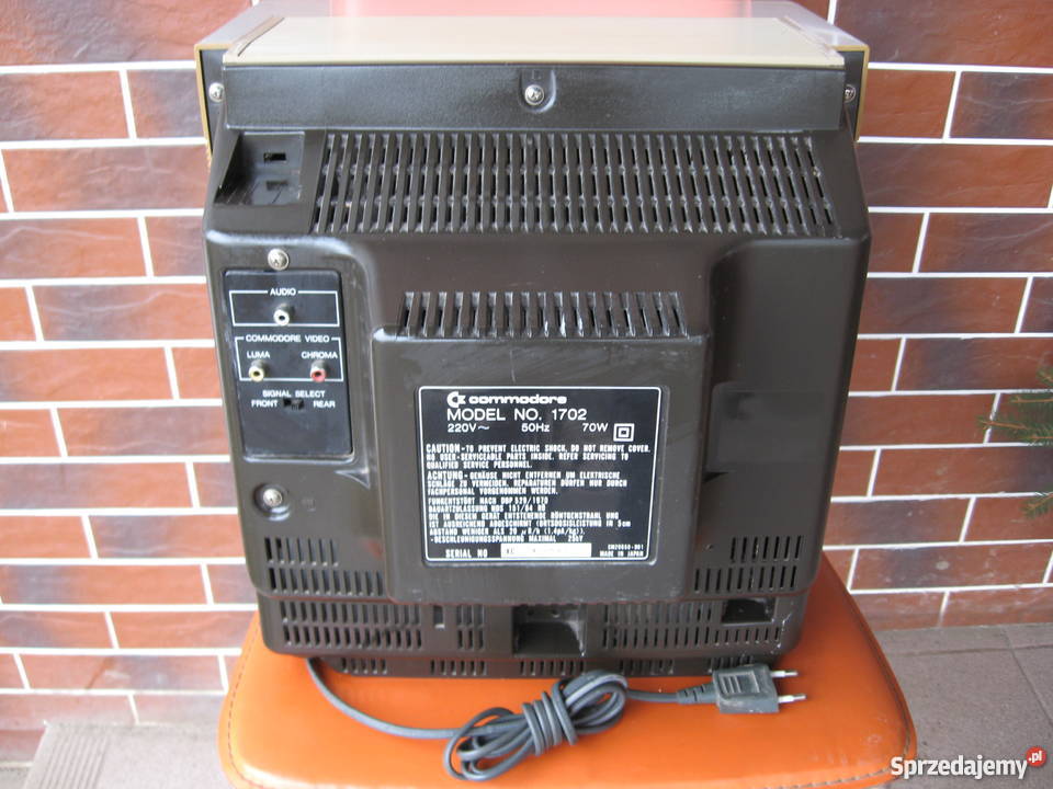 Monitor Commodore 1702 Oryginał Grodziczno