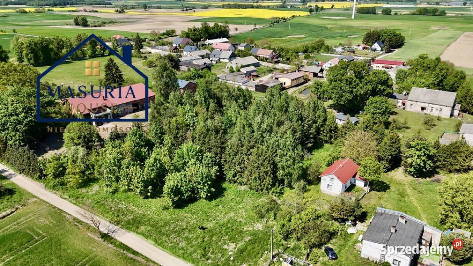 Działka budowlana jeziora Trupel