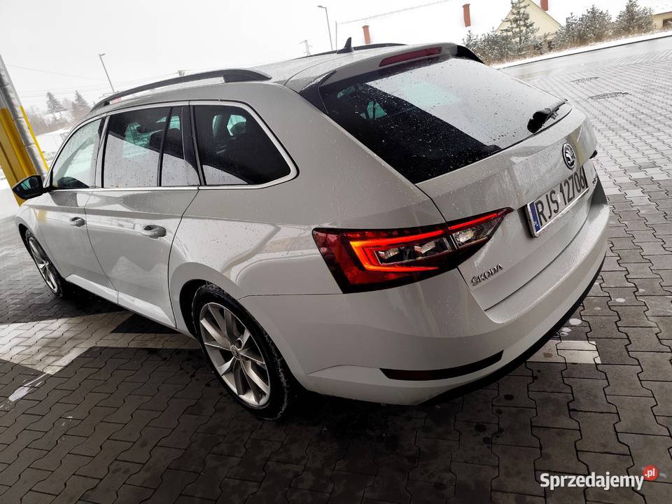 Skoda Superb Biała Perła 20 TDI Ledy Navi Rok produkcji 2015 Superb Jasło