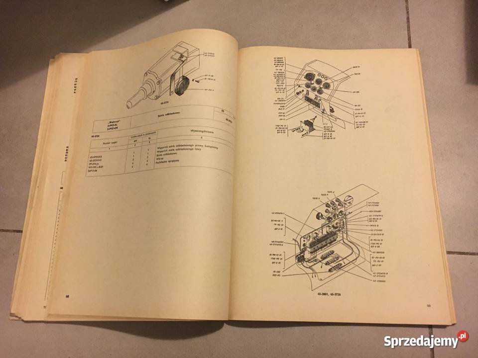 Katalog Części Ciągnik Białoruś JuMZ6L6M 1976 r Ostrów Wielkopolski