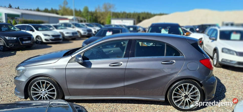 Mercedes A 180 Duża Navi Klima automat AMG W176 ASR (kontrola trakcji) Lębork