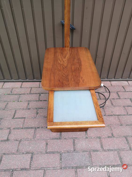 Lampa Podłogowa Ze Stolikiem Art Deco Stojąca Swarzędz sprzedam