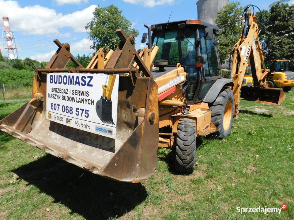 Koparkoładowarka CASE 580 SM 2003 łyżka dzielona Kraków