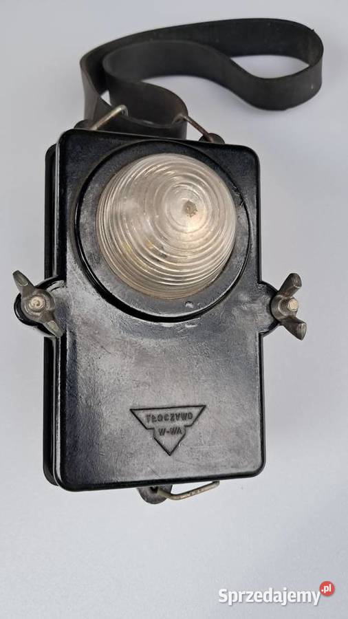 Stara LatarkaLampka Sygnalizacyjna Konna PRL Świecie sprzedam