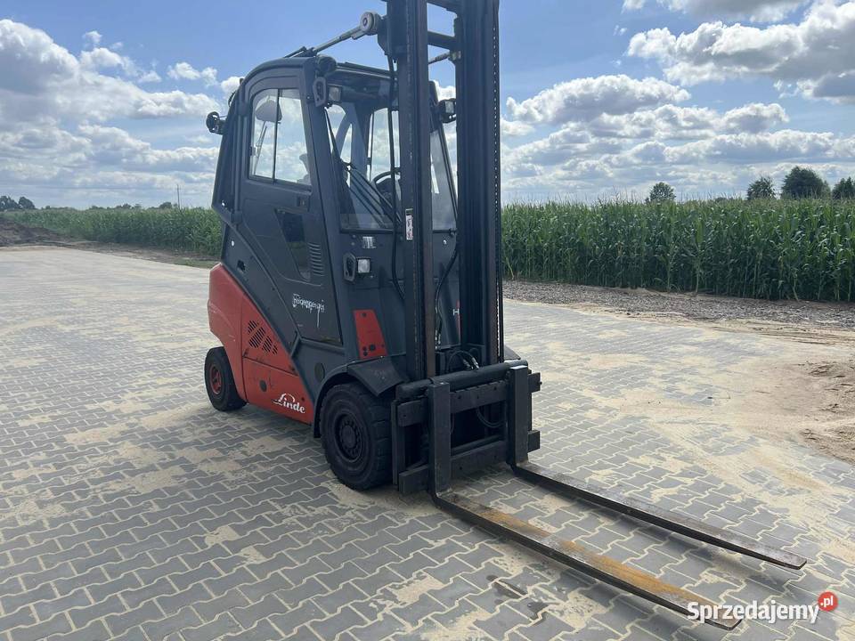 Wozek widlowy Linde H35T 2008r Nowe opony UDT Biznes i Przemysł łódzkie Bratoszewice