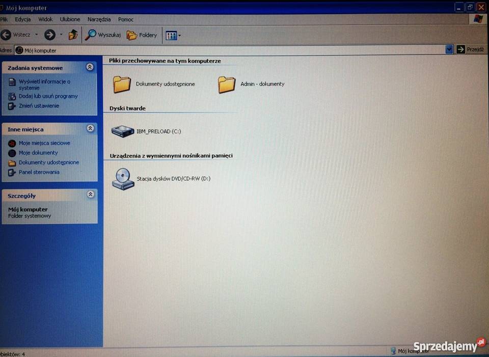 IBM ThinkPad R50E z Win XP Prof Sp2 MS Office Puszczykowo