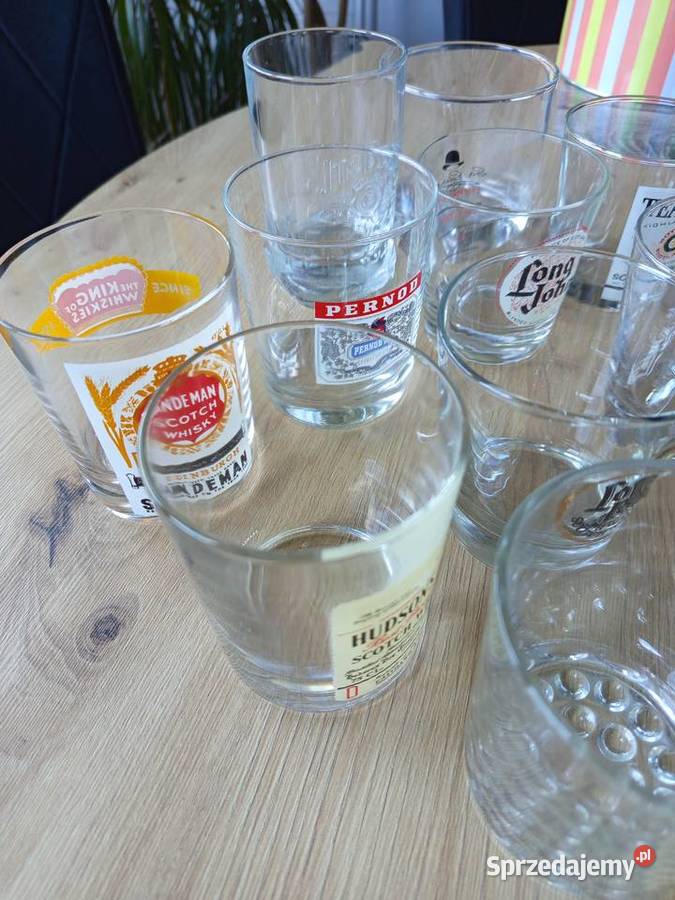 13 szklanek z kolekcji whisky Gorzów Wielkopolski