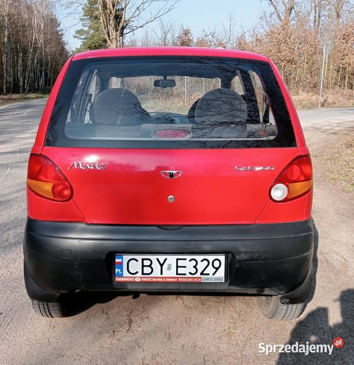 Daewoo Matiz w stanie i z małym przebiegiem Genowefa