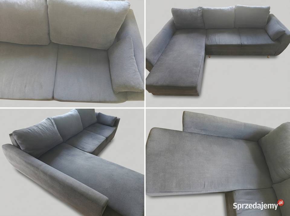 Narożnik Kanapa OSLO LUX 3DLRECMU marki Black 247cm Lublin