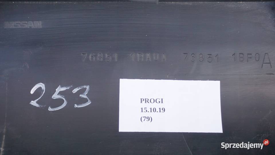 LISTWA PROGOWA LEWA PRÓG INFINITI EX35 QX35 osobowe