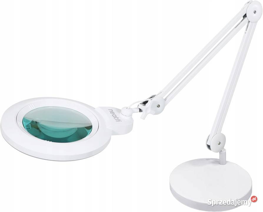 Lampa z lupą LED 1600 lm 18 5D20D ramię 360 Pozostałe Myszyniec