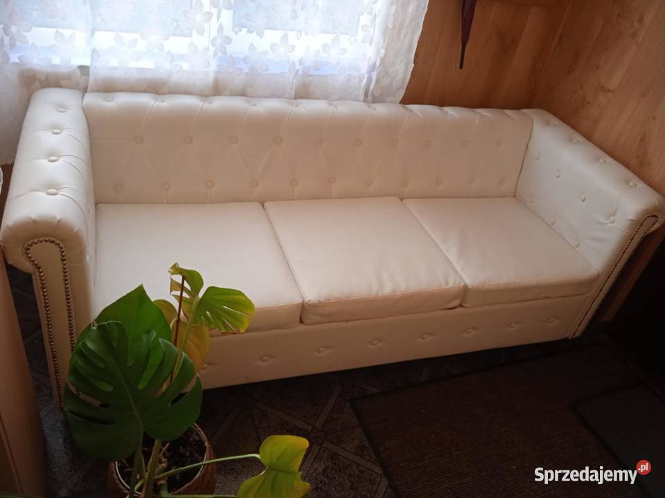 sofa kolor biały stan Jarosław