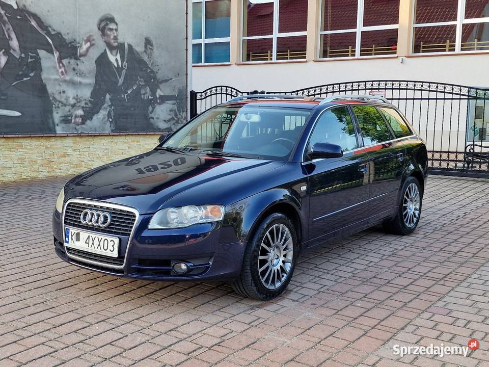 Audi A4B7 Avant 20 TDI 140 Klimatyzacja Bez elektryczne szyby Motoryzacja Ryglice