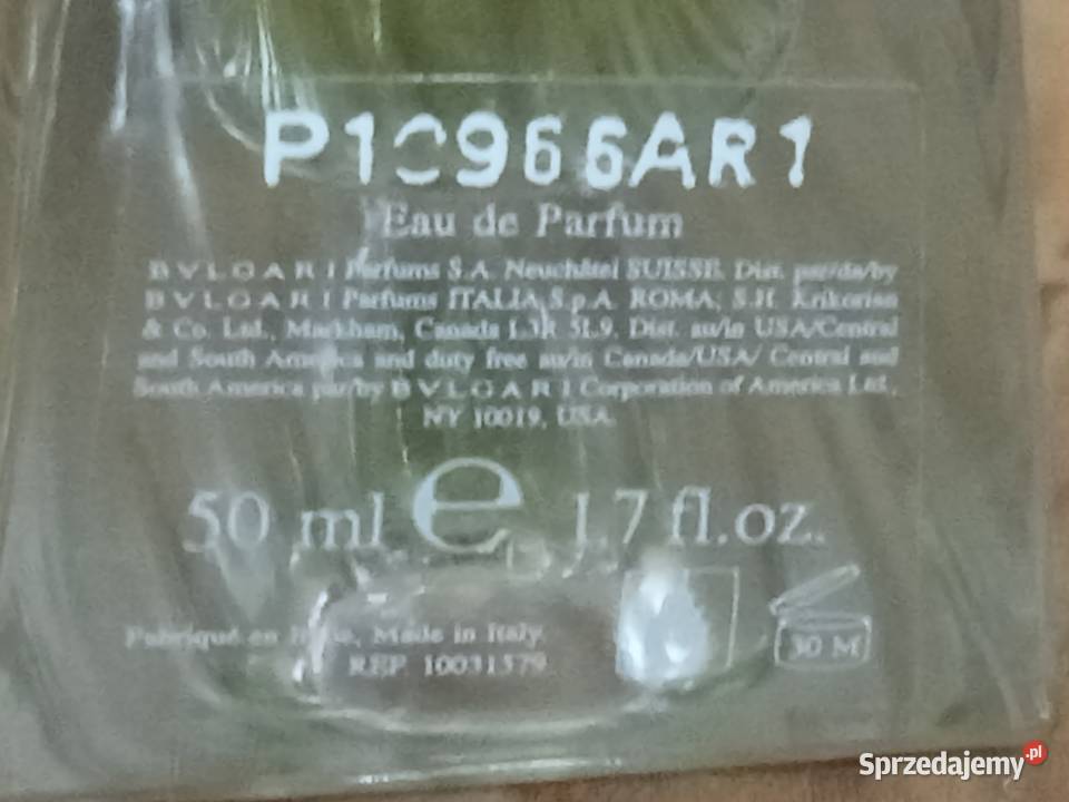woda perfumowana bvlgari blv ll vintage Dla kobiet Nowy Tomyśl sprzedam