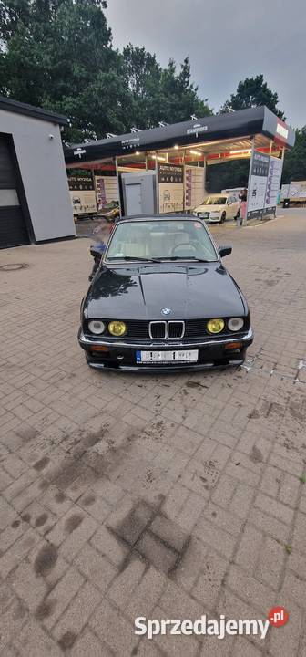 BMW e30 cabrio do dokończenia projekt benzyna Mińsk Mazowiecki