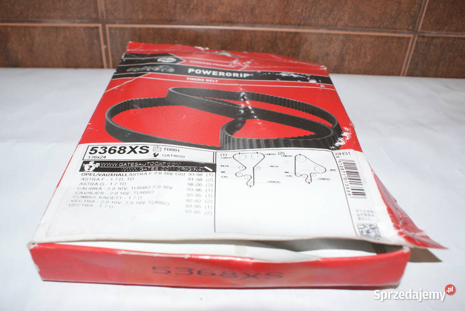 5368XS GATES PASEK ROZRZĄDU OPEL 176 MP Białobrzegi
