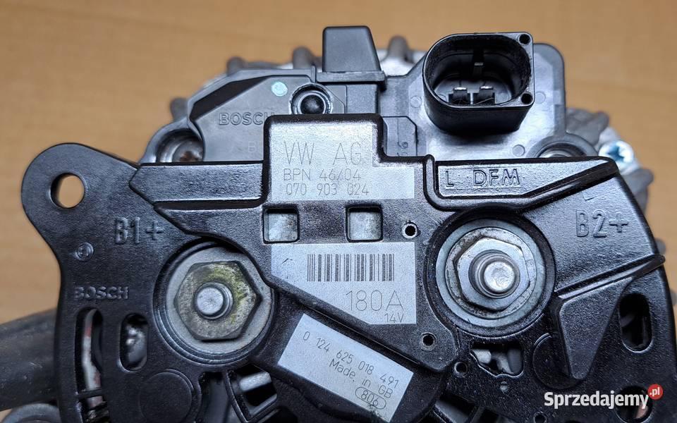 ALTERNATOR 180A 14V VW TOUAREG MULTIVAN dolnośląskie Mielęcin sprzedam