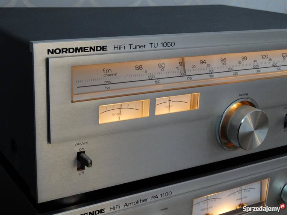 Wzm i Tuner Nordmende PA 1100 TU1050 Vintage podkarpackie Jasło