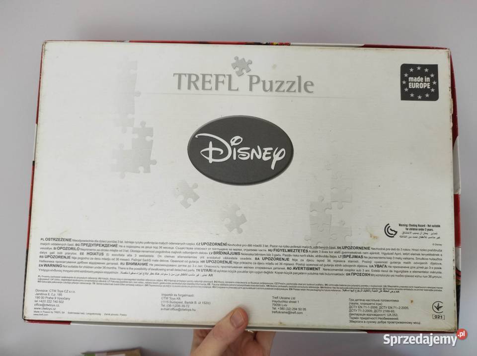 Trefl puzzle zygzak auta cars 24 duże puzzle Puzzle Płock