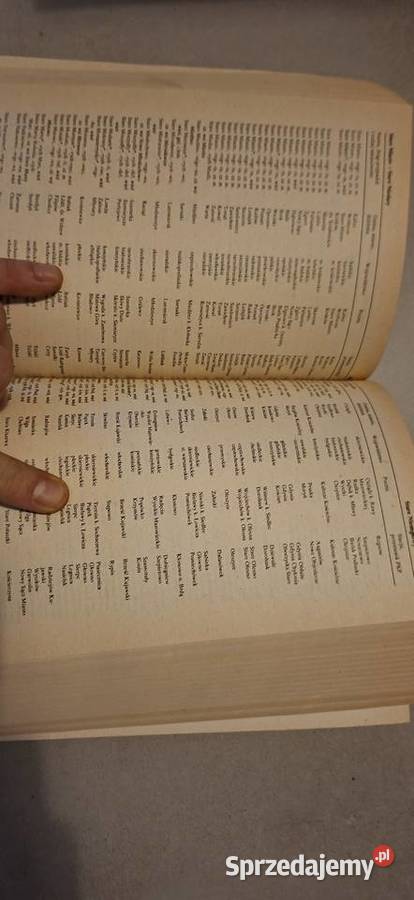 Pierwsze wydanie Wykaz nazw miejscowości w Łęczyca