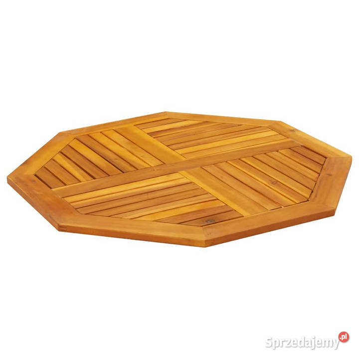 Blat do stolika 90x90x22 ośmiokątny lite drewno