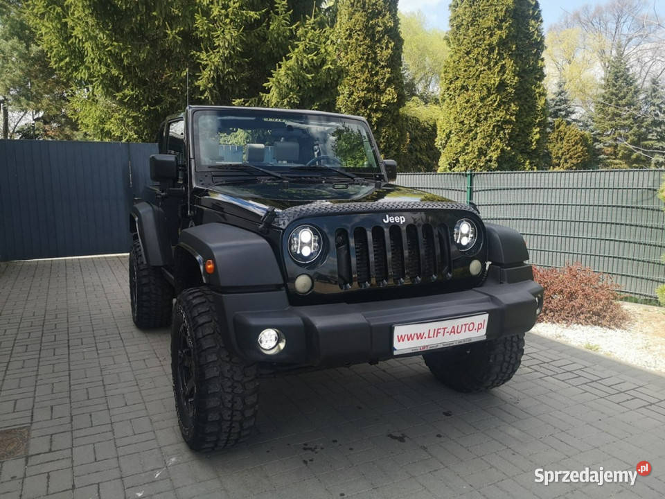 Jeep Wrangler 28CRD 177 Klimatyzacja Cabrio 4x4 elektryczne lusterka Samochody osobowe Strzegom