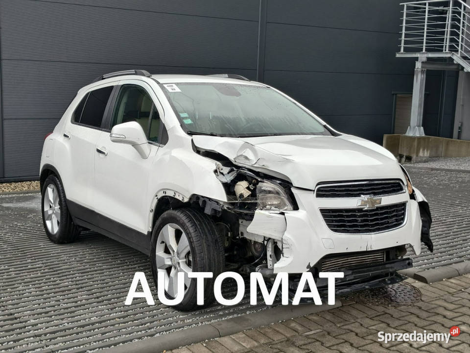Chevrolet Trax 17 diesel 130 automat skóra uszkodzony Kęty sprzedam