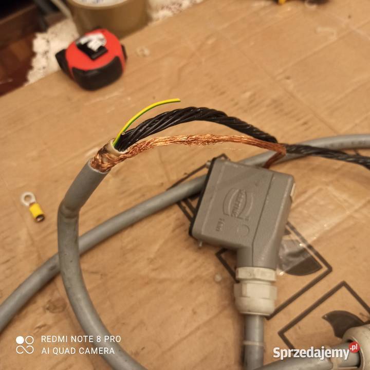 Złącze HARTING Wtyczka 10 PIN 15metra kabla wielkopolskie