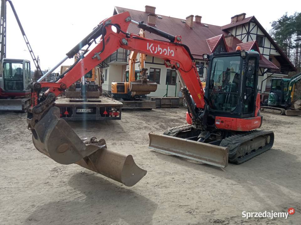 Koparka Kubota U48 Rok produkcji 2016 Puzdrowo
