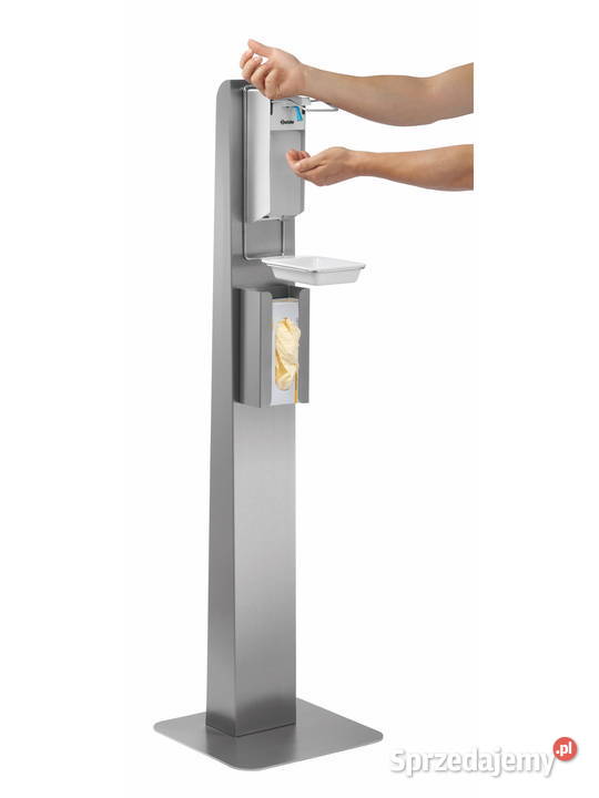 Słupek dezynfekcyjny do montażu dozownika i Częstochowa