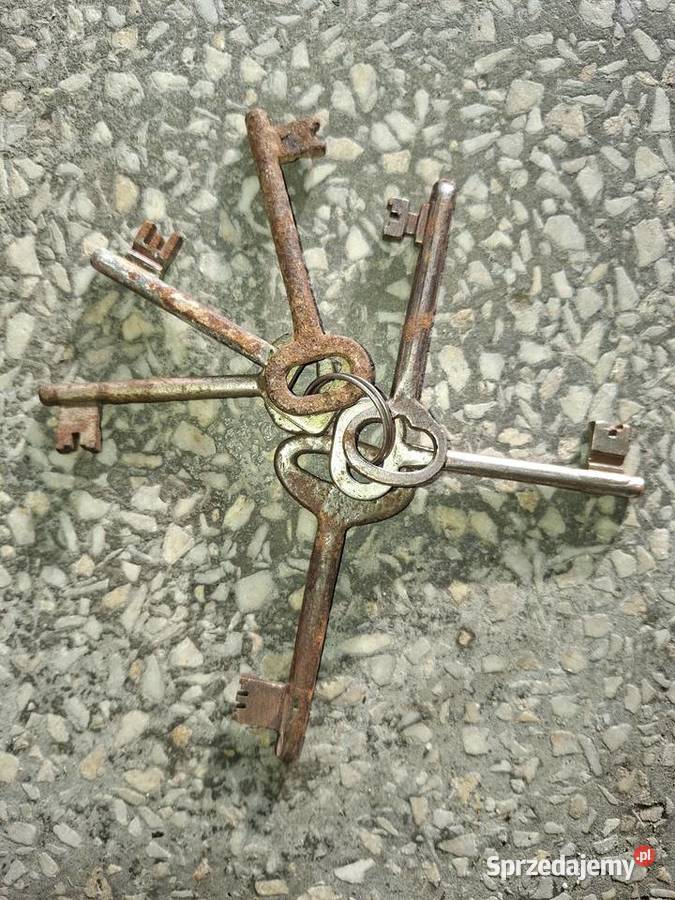 Klucze do starych zamków różne Wrocław