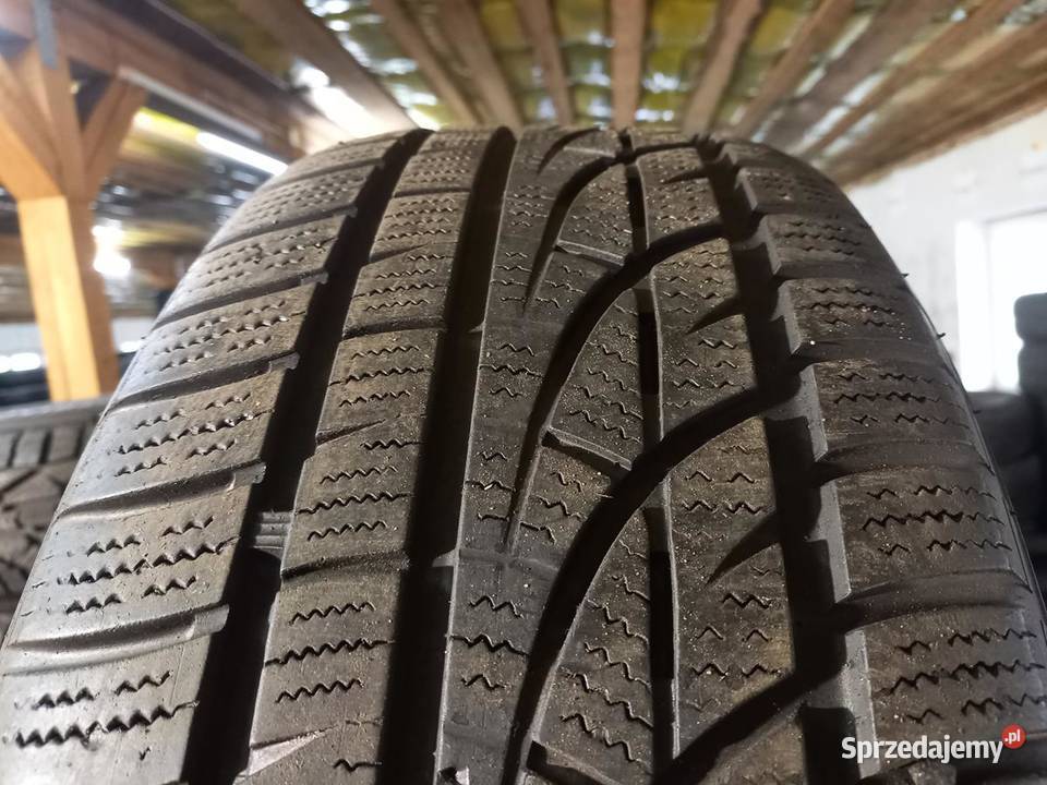 2x Opona UŻYWANA ZIMOWA 21555R17 HANKOOK 99 zima Samochodowe podlaskie Zaścianki